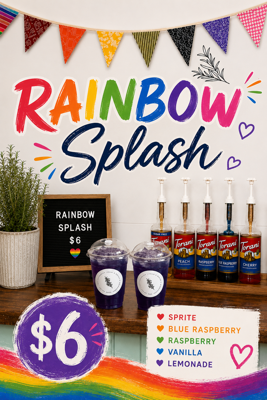 Rainbow Splash