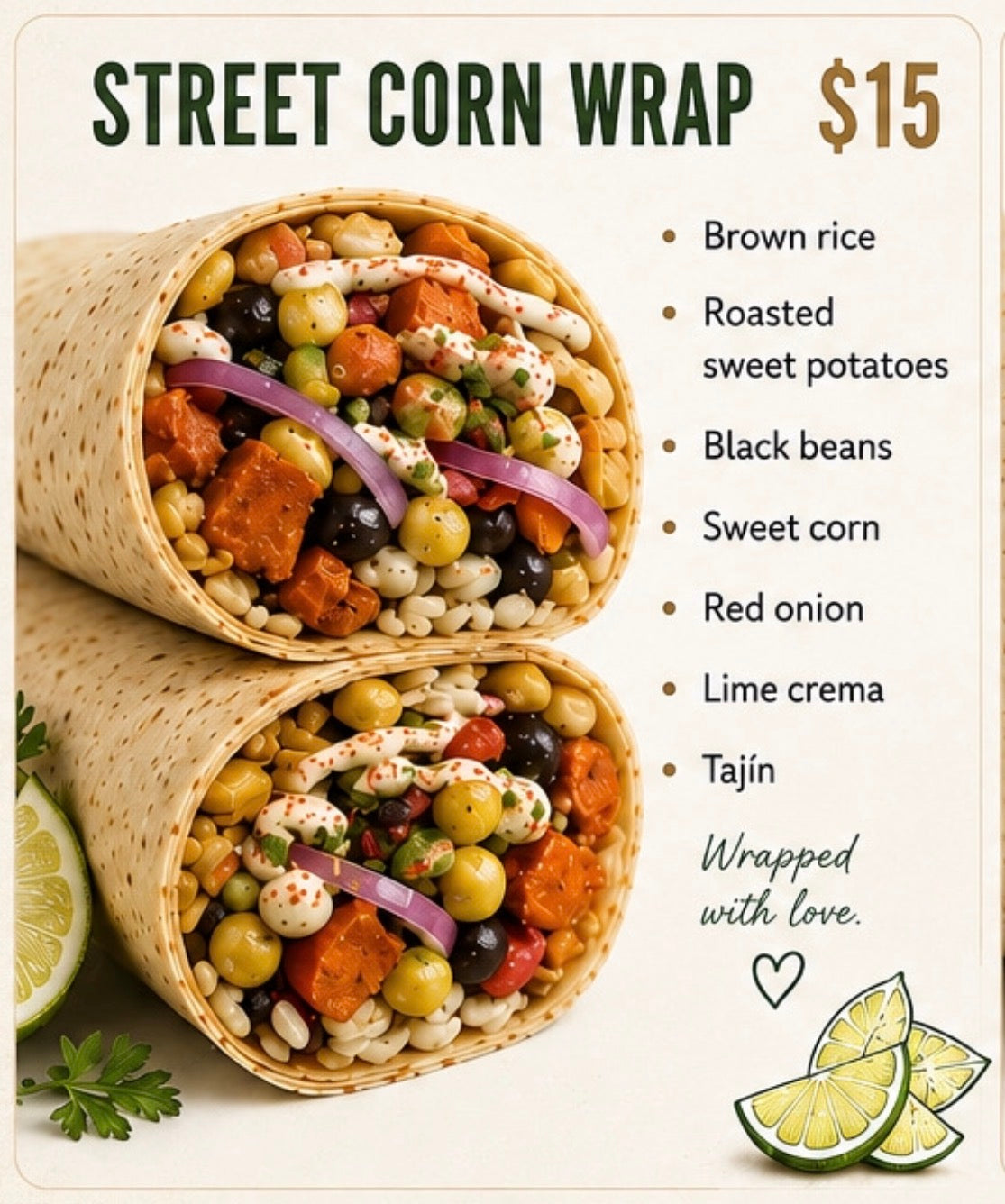 Street Corn Wrap