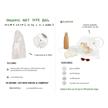 Organic Net Tote Bag